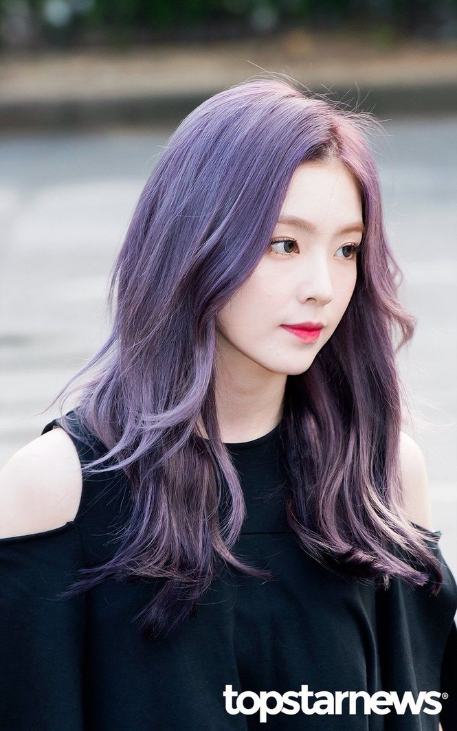 Màu tóc tím khói thần thánh của Rosé (BLACKPINK) lại khiến một nữ idol chịu không nổi - ảnh 3