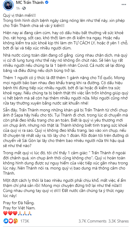 Bị chê “chánh” vì không chụp ảnh cùng khán giả, Trấn Thành có lời giải thích siêu hợp lý - ảnh 2