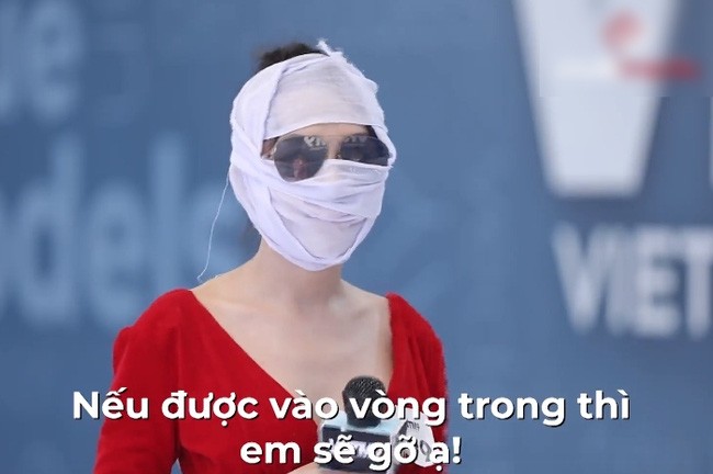 Hà An “Người Ấy Là Ai” băng kín mặt đi thi người mẫu, ngờ đâu gặp tác dụng ngược - ảnh 3