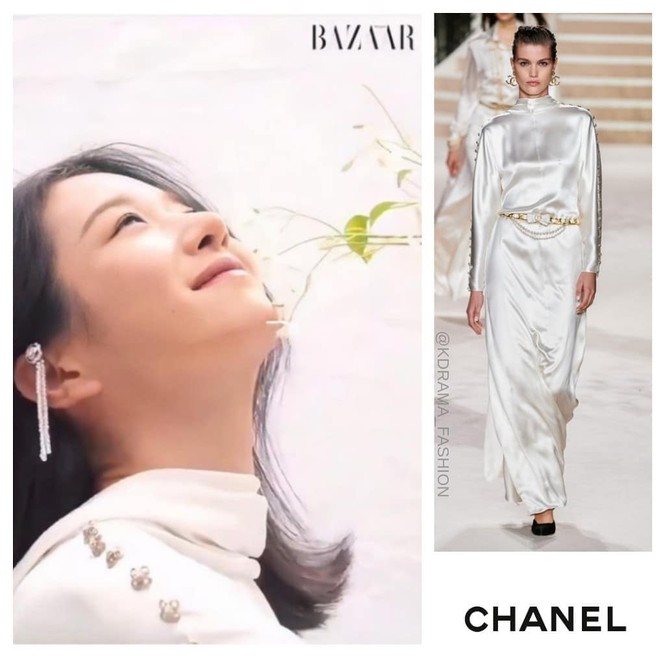 Đụng hàng váy Chanel kén dáng với Seo Ye Ji nhưng Tăng Thanh Hà chẳng hề kém cạnh - ảnh 3