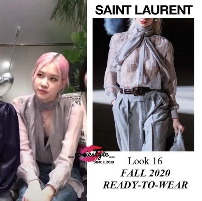 Chơi lớn với áo xuyên thấu, Rosé được khen ngợi vì chọn đồ phụ trợ quá tinh tế - ảnh 5