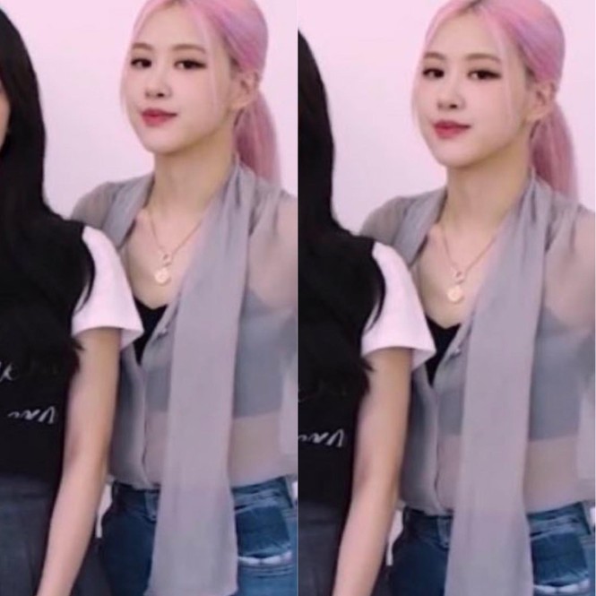 Chơi lớn với áo xuyên thấu, Rosé được khen ngợi vì chọn đồ phụ trợ quá tinh tế - ảnh 4