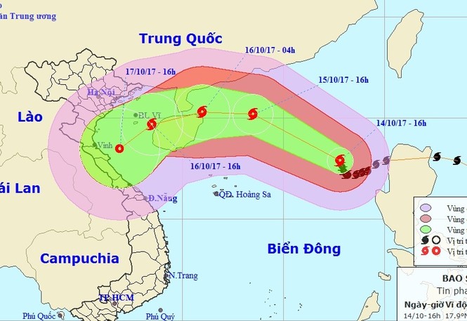 Bão số 11 hướng về Bắc Trung bộ, không được chủ quan - ảnh 2