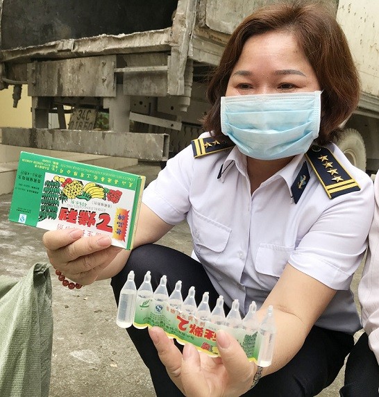 Tiêu hủy 3 tấn thuốc bảo vệ thực vật nhập lậu từ Trung Quốc - ảnh 4