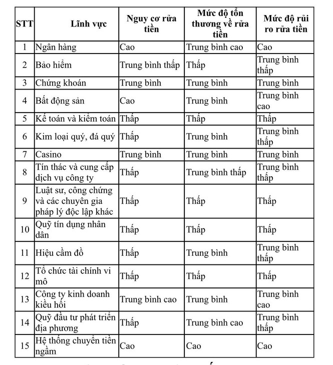 Ngân hàng, bất động sản nguy cơ thành nơi 'rửa tiền' ở Việt Nam - ảnh 2