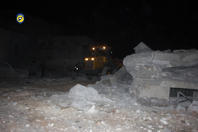 Nhà thờ Syria bị không kích, hơn 50 người thiệt mạng - ảnh 2