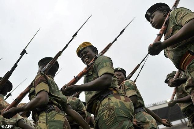 Người dân Zimbabwe reo hò mừng tân tổng thống nhậm chức - ảnh 8