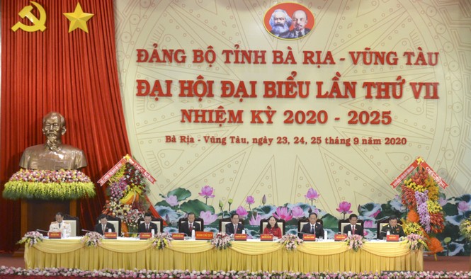 Central Party Secretary Nguyen Hoa Binh attends Ba Ria-Vung Tau Party Congress - Photo 3