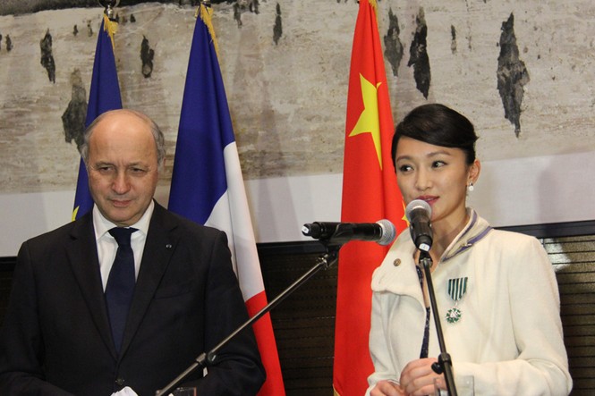 Châu Tấn được trao tặng Hiệp sĩ văn học nghệ thuật Pháp - ảnh 2