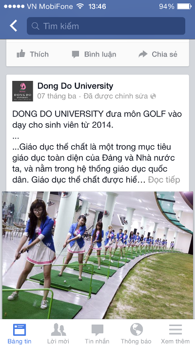 Trường đại học đầu tiên đưa Golf vào giảng dạy? - ảnh 1