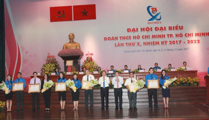 Sôi nổi Đại hội Đoàn TNCS Hồ Chí Minh TPHCM lần thứ X - ảnh 8
