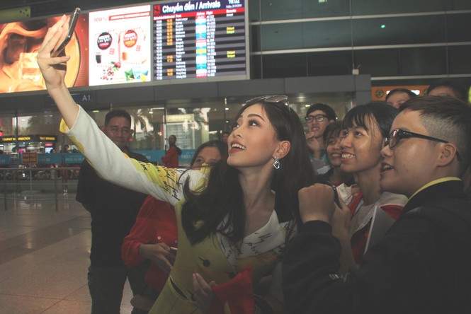 Á hậu Phương Nga rạng rỡ trở về sau chung kết Miss Grand International - ảnh 9