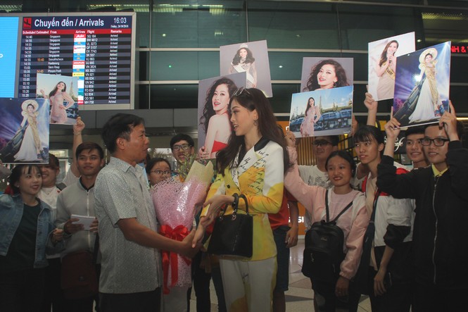Á hậu Phương Nga rạng rỡ trở về sau chung kết Miss Grand International - ảnh 4