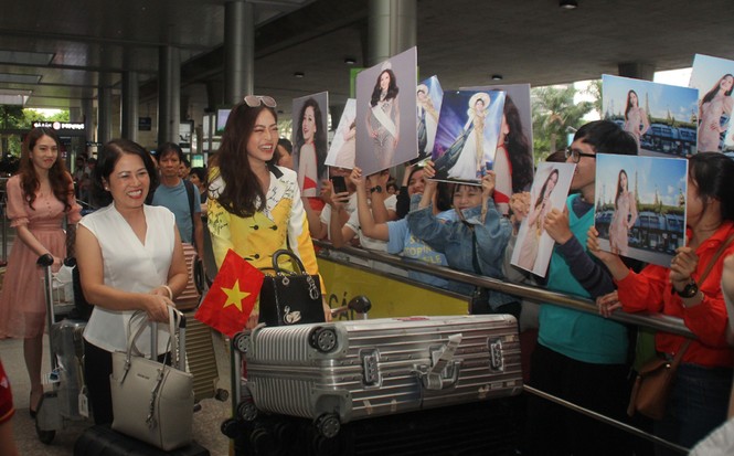 Á hậu Phương Nga rạng rỡ trở về sau chung kết Miss Grand International - ảnh 2
