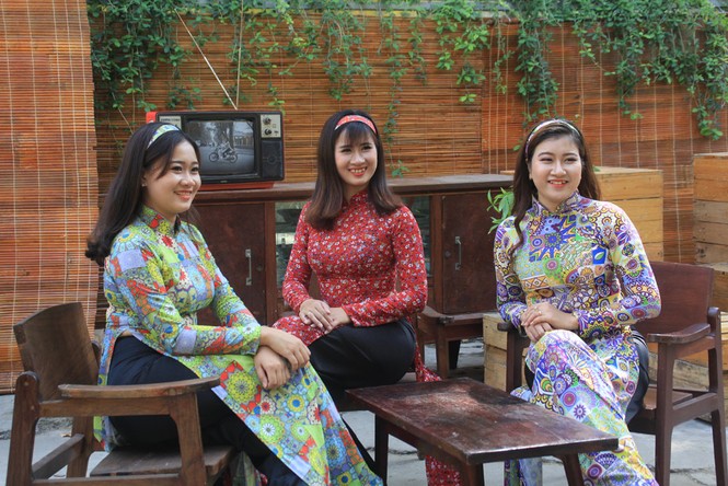 Bạn trẻ đắm say đón xuân cùng không gian sắc xuân hoài cổ - ảnh 4