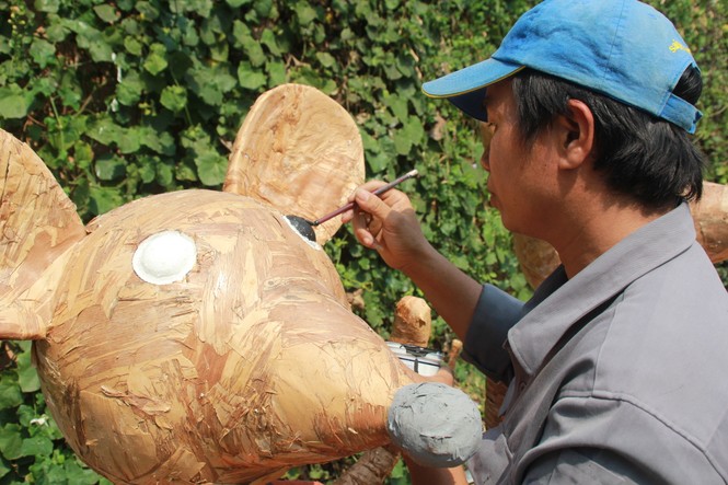 Hé lộ tạo hình nhà chuột tại đường hoa Tết ở phố Nguyễn Huệ - ảnh 14