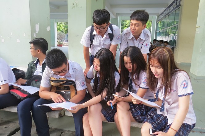 chùm ảnh trước giờ thi - ảnh 1