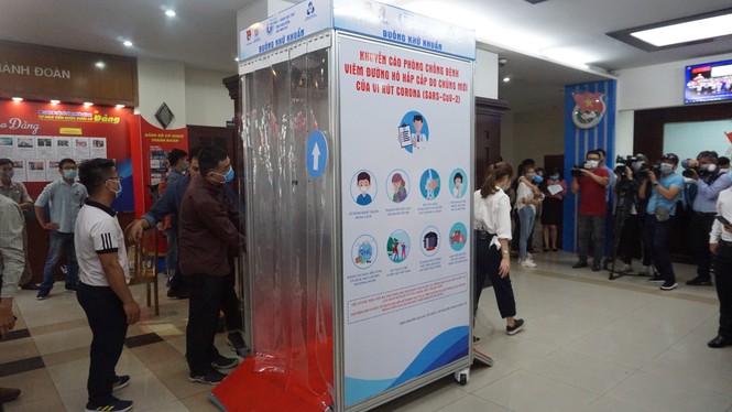 Ra mắt buồng khử khuẩn đầu tiên tại TPHCM - ảnh 1
