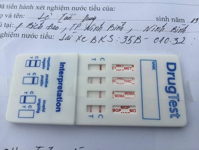 Hà Nội phát hiện tài xế xe khách dương tính ma túy đá - ảnh 1