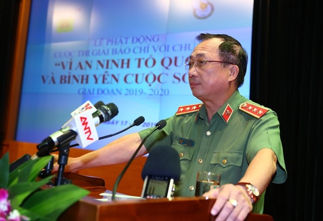 Bộ Công an phát động giải báo chí 'vì an ninh Tổ quốc' - ảnh 1
