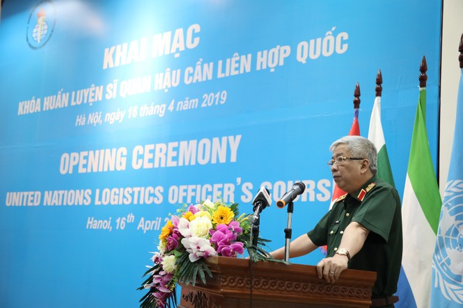Huấn luyện sỹ quan hậu cần Liên hợp quốc tại Việt Nam - ảnh 1