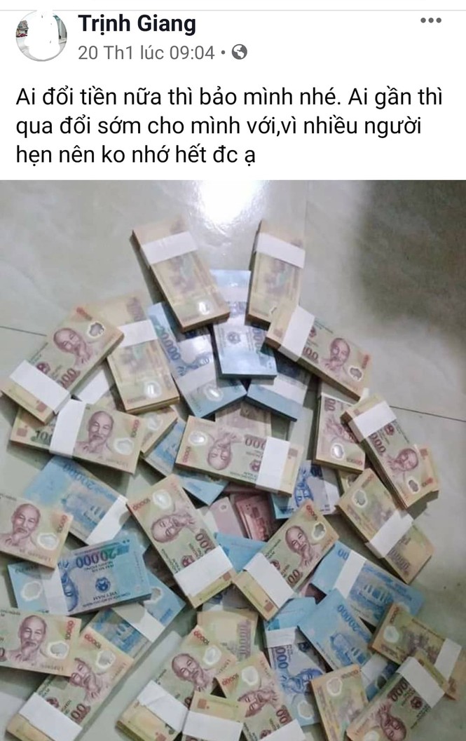 'Chợ đổi tiền lẻ' hoạt động rầm rộ trên mạng xã hội ngày cận Tết - ảnh 2