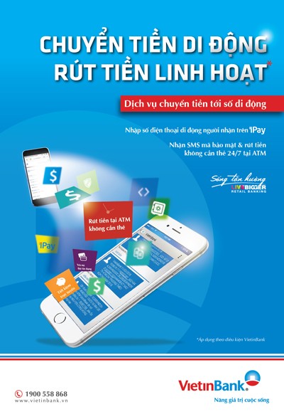 VietinBank: Rút tiền không cần dùng thẻ - ảnh 1