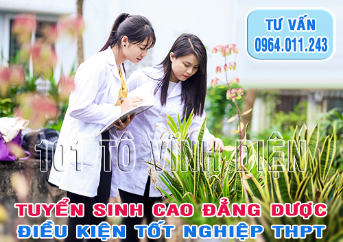 Cao đẳng Dược năm 2016 tiêu chí xét tuyển tốt nghiệp THPT - ảnh 1