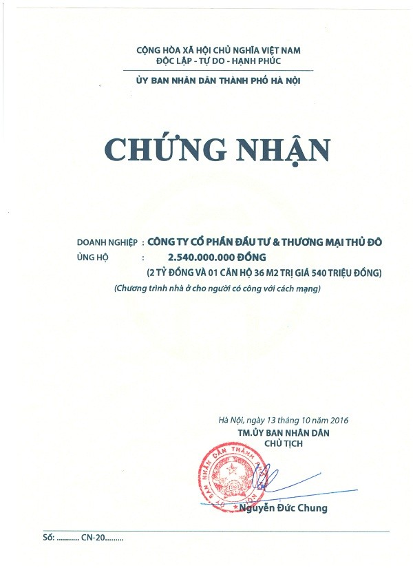 Capital House tặng nhà tình nghĩa cho người có công - ảnh 1