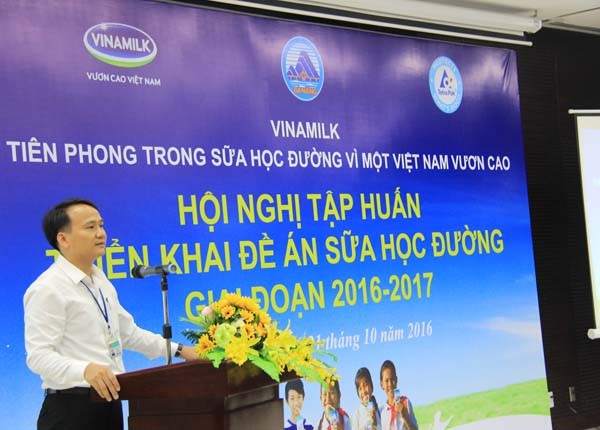 Vinamilk tiên phong đi đầu trong chương trình sữa học đường - ảnh 2