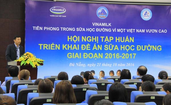 Vinamilk tiên phong đi đầu trong chương trình sữa học đường - ảnh 1