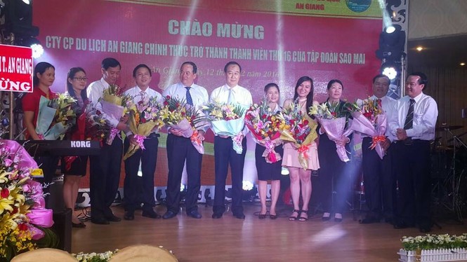 An Giang Tourimex trở thành thành viên của Tập đoàn Sao Mai - ảnh 1