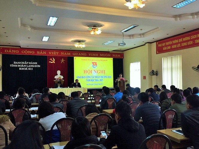 Hội nghị giao ban công tác Đoàn và phong trào thanh thiếu nhi trường học - ảnh 1