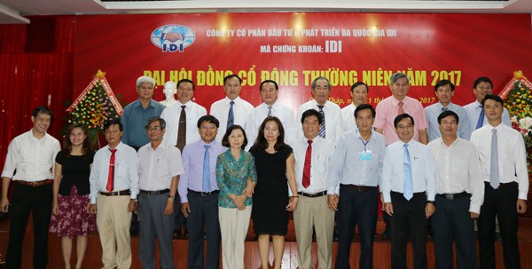 IDI tổ chức thành công Đại hội cổ đông thường niên 2017 - ảnh 2