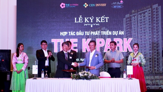 CenInvest và Hi Brand Việt Nam ký kết hợp tác đầu tư phát triển dự án The K - Park - ảnh 1