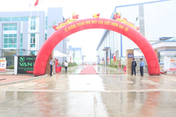 Nhôm Vạn Lợi Bắc Ninh đưa vào hoạt động nhà máy 54.000 tấn/năm - ảnh 2