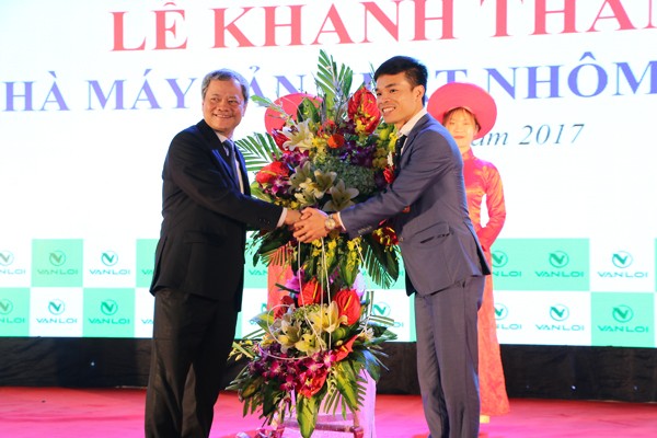 Nhôm Vạn Lợi Bắc Ninh đưa vào hoạt động nhà máy 54.000 tấn/năm - ảnh 1