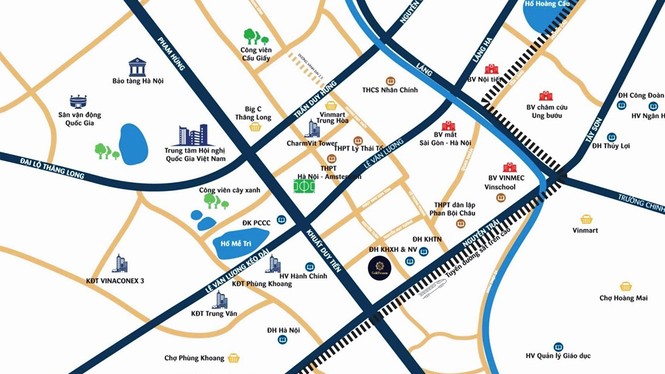 Dự án nào sẽ được hưởng lợi từ tuyến đường sắt trên cao? - ảnh 1