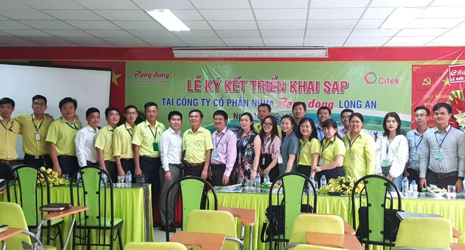 Nhựa Rạng Đông – Long An bắt tay hợp tác với Cty CP Công Nghệ Citek - ảnh 3
