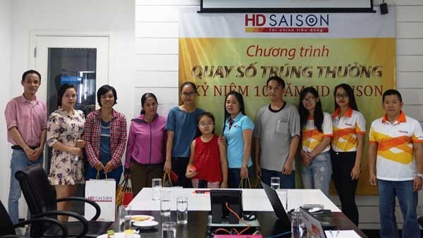 Trúng vàng khi vay trả góp cùng HD SAISON - ảnh 1