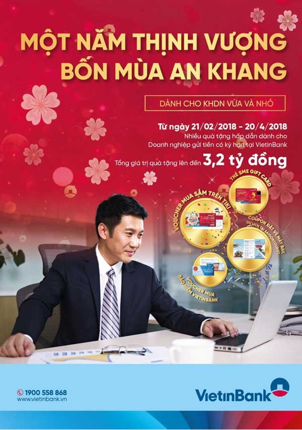 VietinBank cùng khách hàng SME “Một năm thịnh vượng, Bốn mùa an khang” - ảnh 1