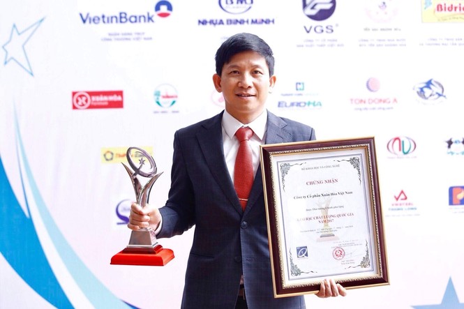 Cty Cổ phần Xuân Hòa Việt Nam nhận giải Chất lượng Quốc gia - ảnh 2