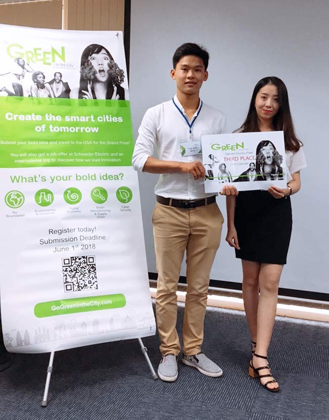 Sinh viên Duy Tân tiếp tục Vô địch Quốc gia 'Go Green In The City' - ảnh 1