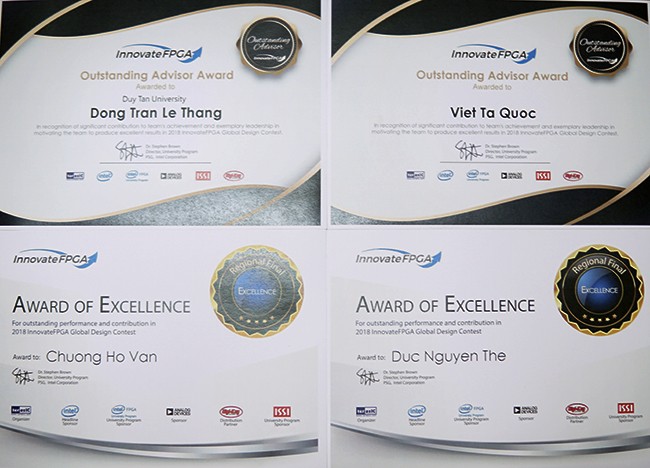 Sinh viên Duy Tân đoạt Giải Dự án Xuất sắc trong Cuộc thi Intel Innova - ảnh 1