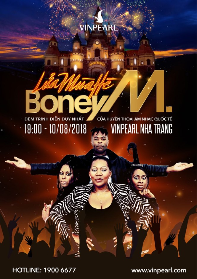 ‘Lửa mùa hè’ – Liveshow Boney đầu tiên tại Việt Nam - ảnh 3