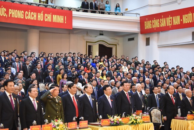 Hình ảnh lãnh đạo Đảng, Nhà nước dự Đại hội Đảng bộ tỉnh Nam Định - ảnh 9