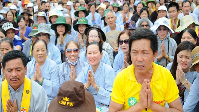 Sóng Biển Đông ở chùa Bái Đính - ảnh 4