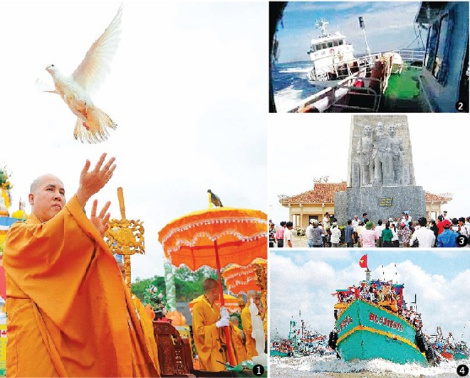 Sóng Biển Đông ở chùa Bái Đính - ảnh 1