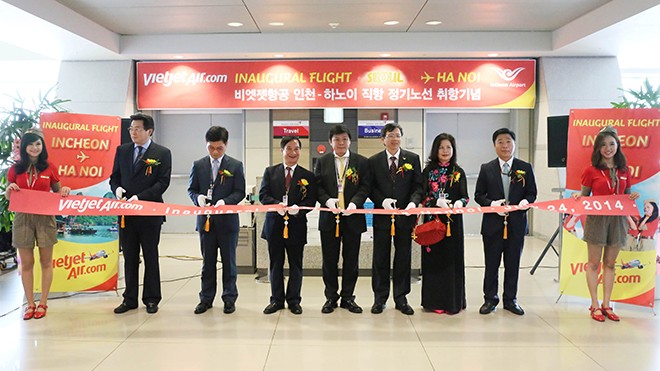 VietJet Air khai trương đường bay Hà Nội – Seoul - ảnh 1