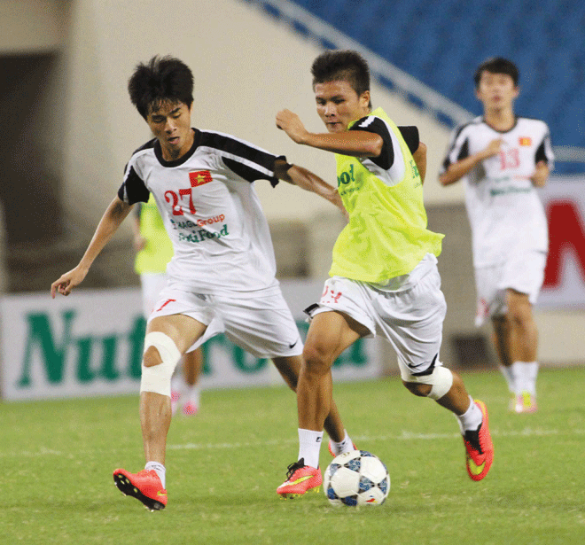 U19 Việt Nam quyết thắng - ảnh 1